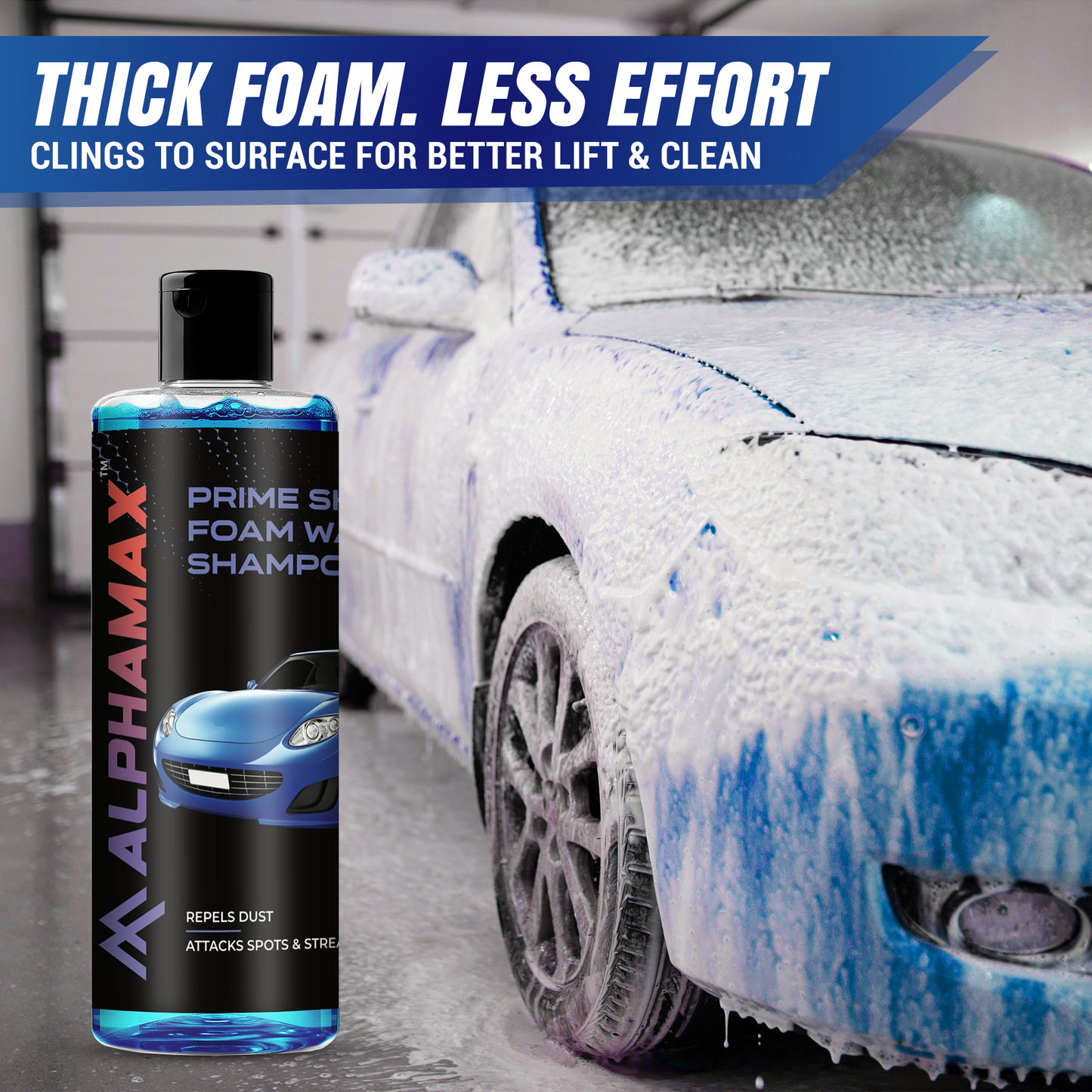 ALPHAMAX Foam Shampoo For Car Wash