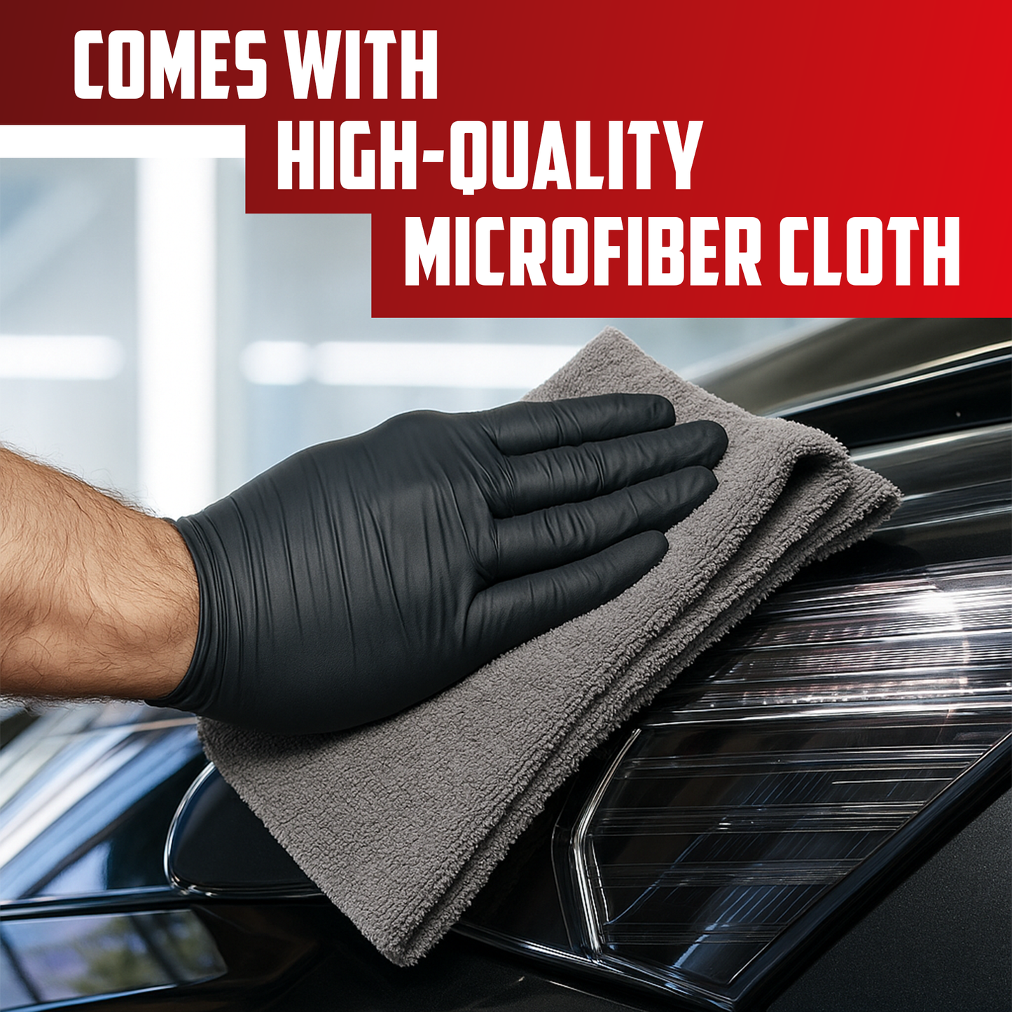 ALPHAMAX Gloss It Up Spray – Instant Car Shiner & Gloss Enhancer