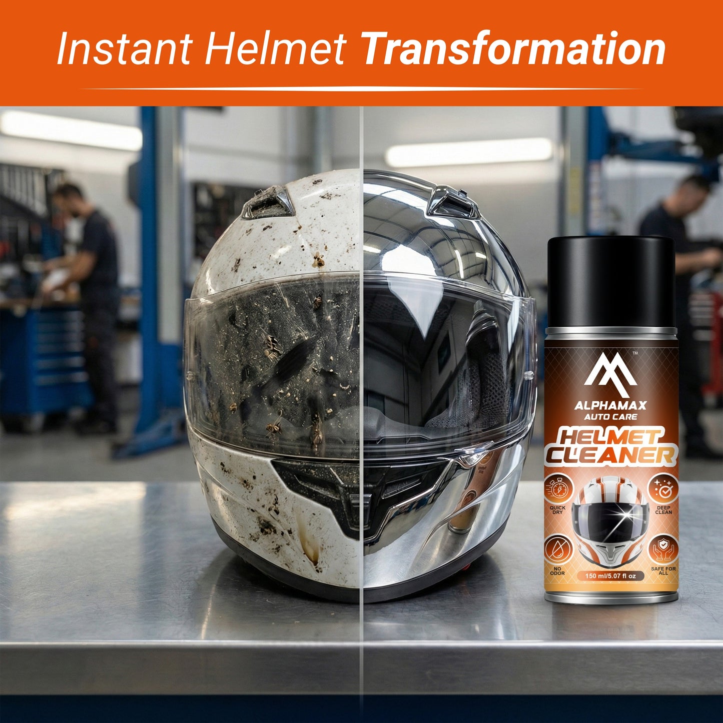 Helmet Cleaner & Odor Eliminator