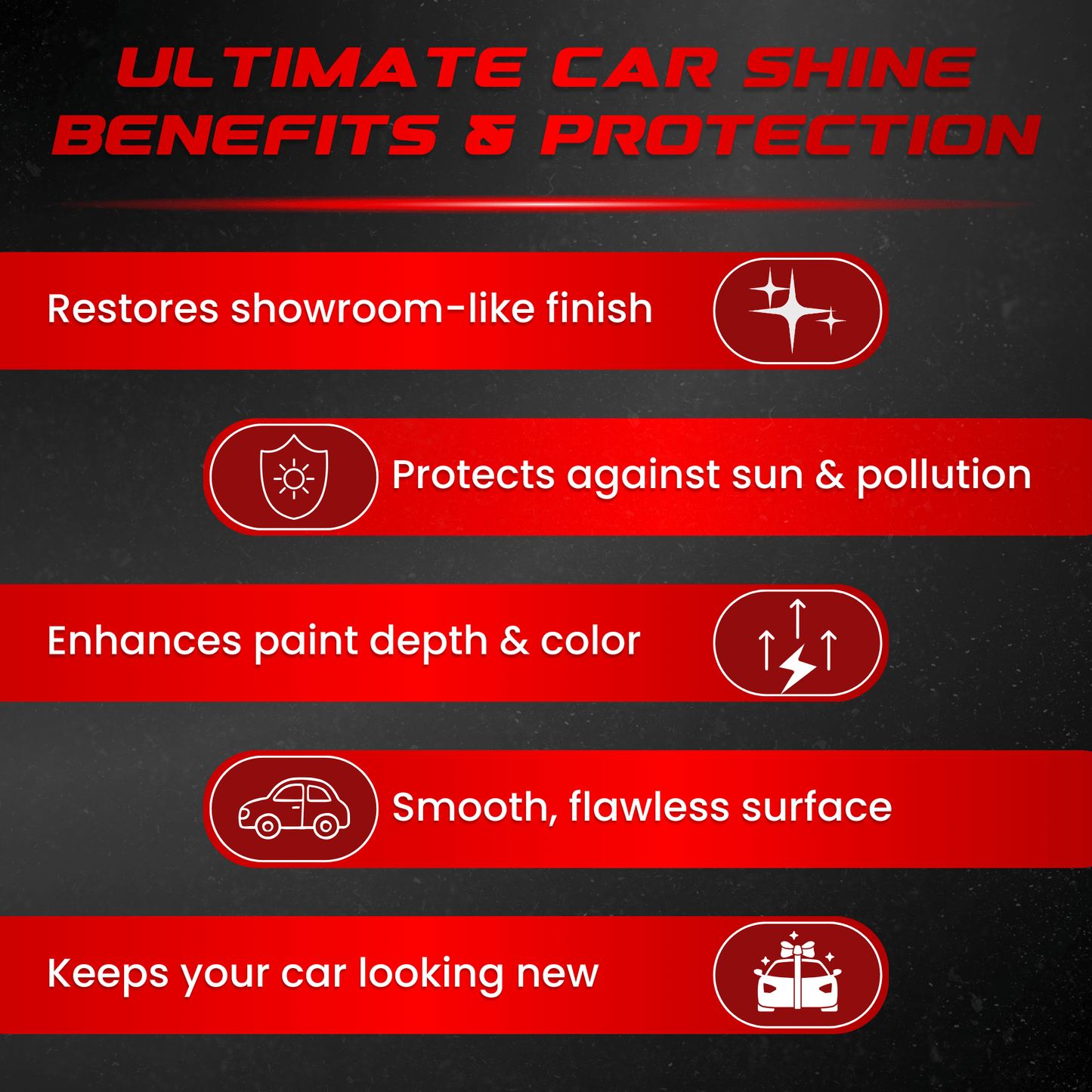 Liquid Gloss Wax Polish + Free Microfiber Cloth - For Showroom Shine