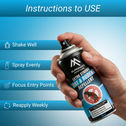 Rat and Rodent Repellent Coating Spray