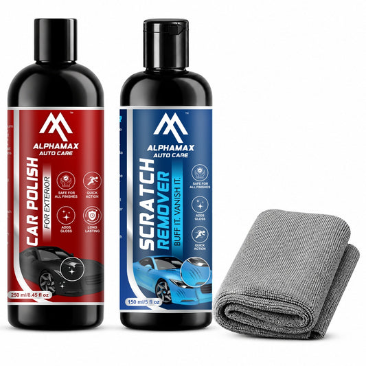 Car Polish + Scratch Remover + Free Microfiber Cloth